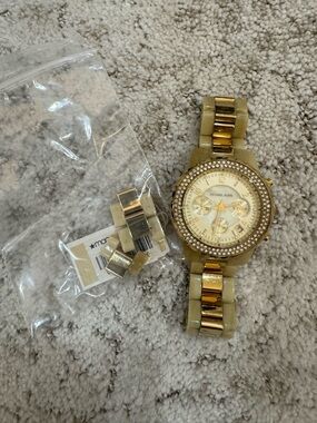 Michael Kors gold tone watch